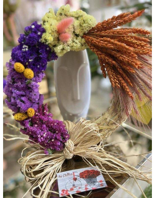 Στεφάνι Με Φυσικά Υλικά (5)