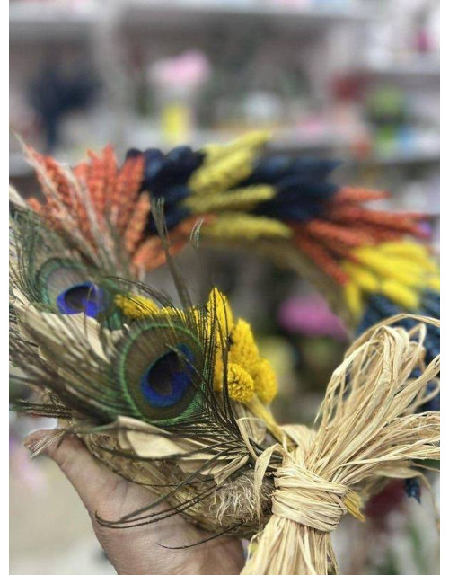 Στεφάνι Με Φυσικά Υλικά (2)