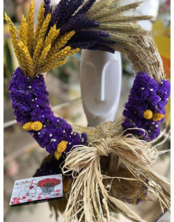 Στεφάνι Με Φυσικά Υλικά (4)