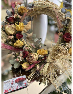 Στεφάνι Με Φυσικά Υλικά (7)