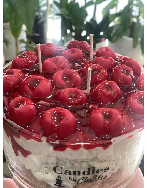 Big Cheesecake Cherry Candle 