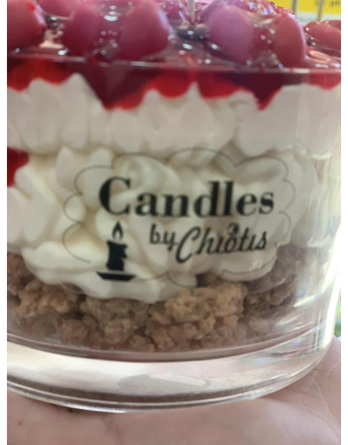 Big Cheesecake Cherry Candle 