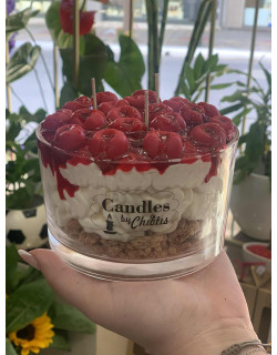Big Cheesecake Cherry Candle 