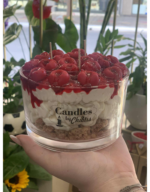 Big Cheesecake Cherry Candle 